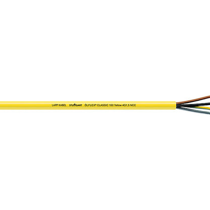 LAPP ÖLFLEX CLASSIC 100 YELLOW 3G1,5 0010400/500