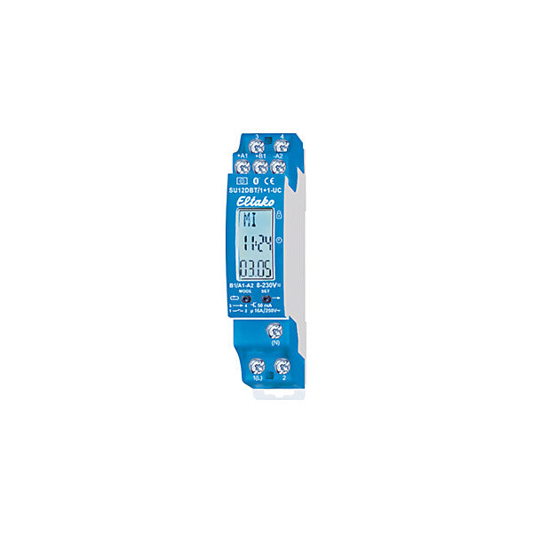 Eltako Schaltuhr 2-Kanal-Bluetooth SU12DBT/1+1-UC