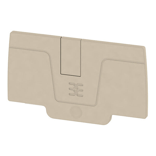 Weidmüller Abschlussplatte beige AEP 2C 6