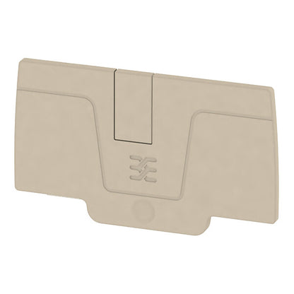 Weidmüller Abschlussplatte beige AEP 2C 6