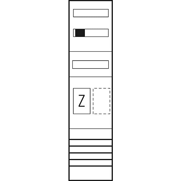 ABN Zählerplatz eHZ 1Z/R EZ17111