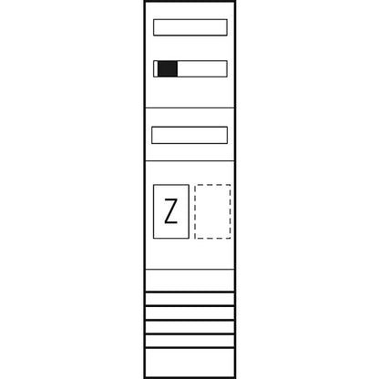 ABN Zählerplatz eHZ 1Z/R EZ17111
