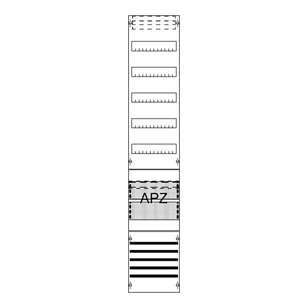 STRIEBEL & JOHN Verteilerfeld mit SaS /APZ 9RE FV19SA2