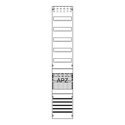 STRIEBEL & JOHN Verteilerfeld mit SaS /APZ 9RE FV19SA2