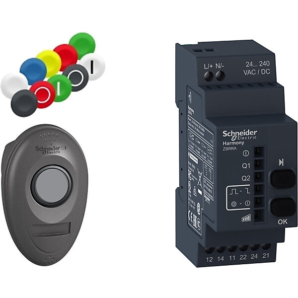 Schneider Electric Drucktaster-Set AC/DC Prog.-Receiver XB5RMA04