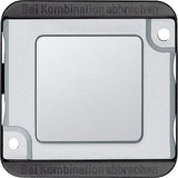 MERTEN Panzer Abdeckungen + Blindabdeckungen