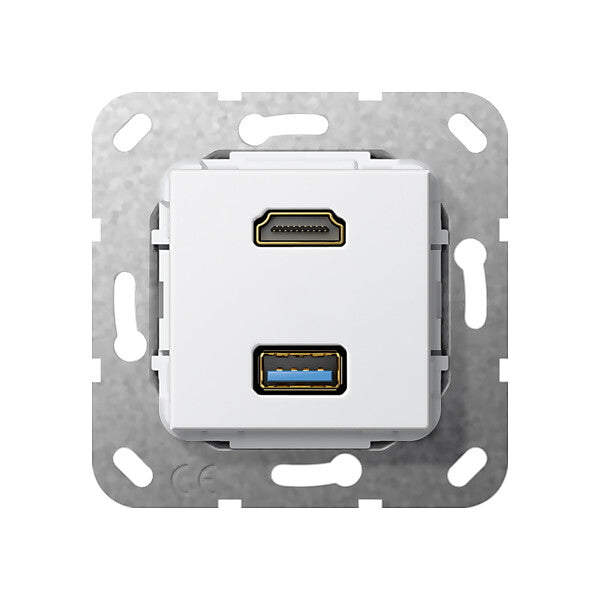 Gira HDMI USB 3.0 A Kabelpeit. rws 567903