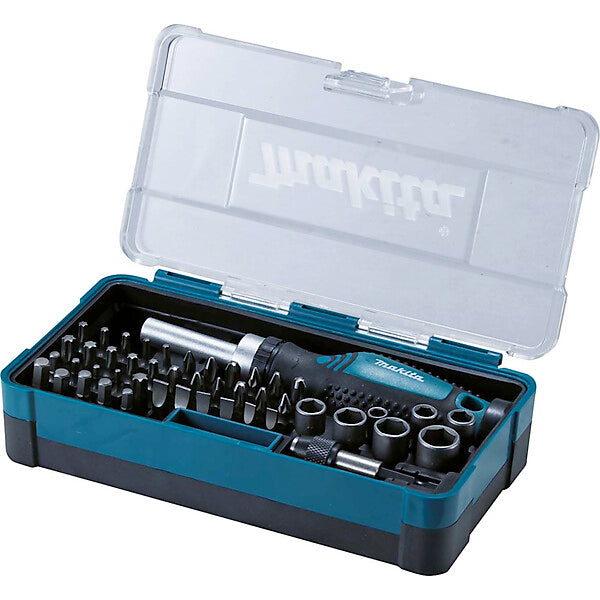 Makita Ratschen + Bit-Set B-36170