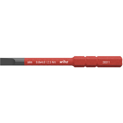 Wiha Schlitz Schraubendreher SoftFinish electric 2831-10 4,0x75