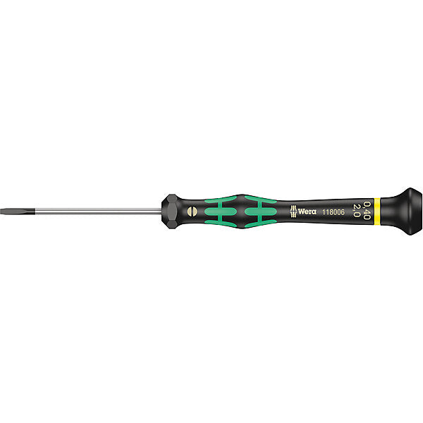 Wera Elektron. Schraubendreher 0,40x2,0x60mm 118006