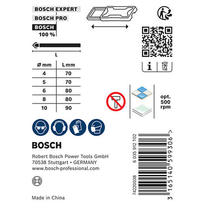 Bosch Elektrowerkzeuge CYL-9 Ceramic Fliesenbohrer Set 2608587169