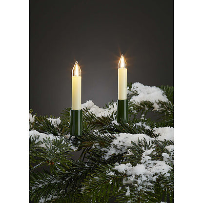 HELLUM LED-Filament-Kerzenkette 30-tlg. außen 845563