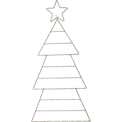 Star LED-Silhouette silber 857-36