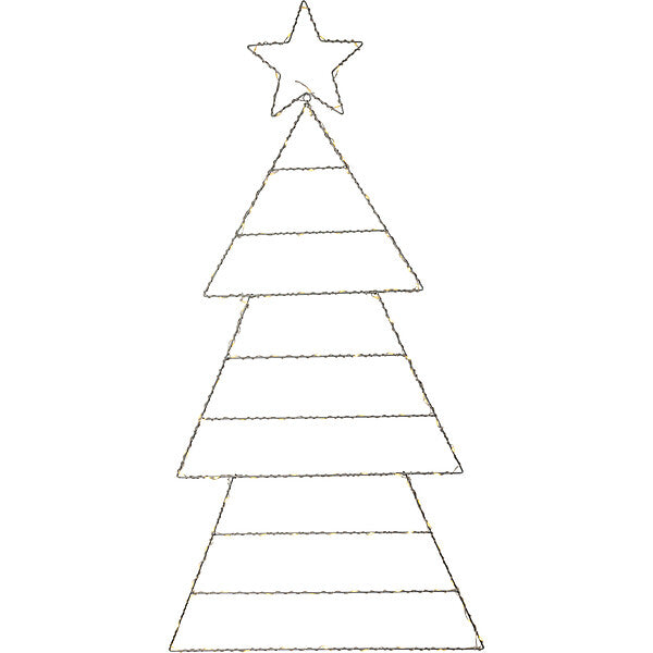 Star LED-Silhouette silber 857-36