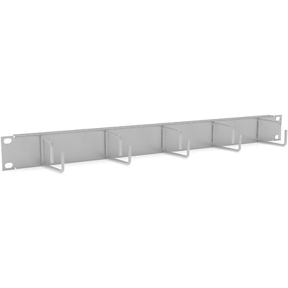 ENOC 19Zoll Querrangierpanel 1HE grau TFP 01-RAL 7035