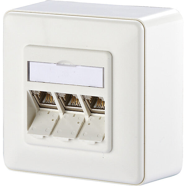 METZ CONNECT Anschlussdose E-DAT AP modul 3x8(8) 1309130002-E rws