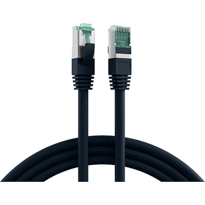 EFB-Elektronik Patchkabel Cat.6A S/FTP RJ45 EC6000A 3m sw