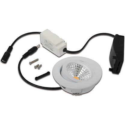Hera LED-Einbauleuchten-Set weiß 20203351004