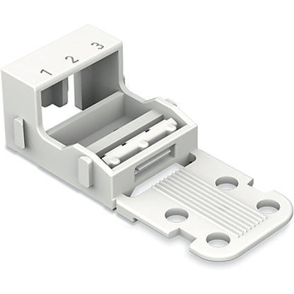 WAGO Befestigungsadapter Serie221-4mm²,weiß 221-513