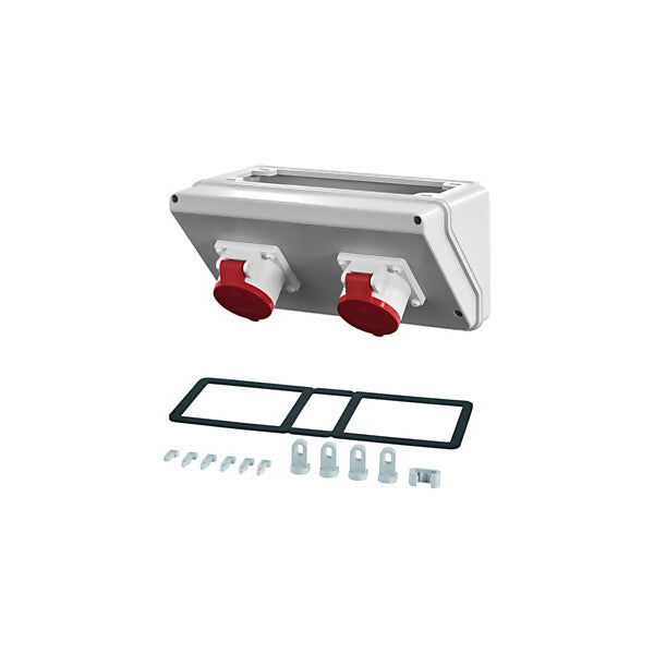 Hensel Mi Connection Box 2xCEE 16A,5p,400V,6h Mi CB 11