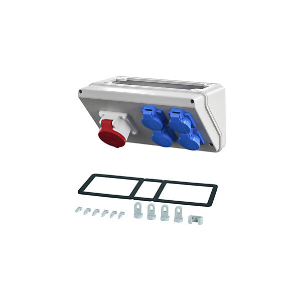 Hensel Mi Connection Box 16A,5p,400V,6h Mi CB 16
