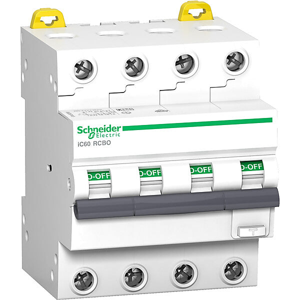 Schneider Electric FI/LS-Schalter 4P 16A 30mA B 6KA A9D87416