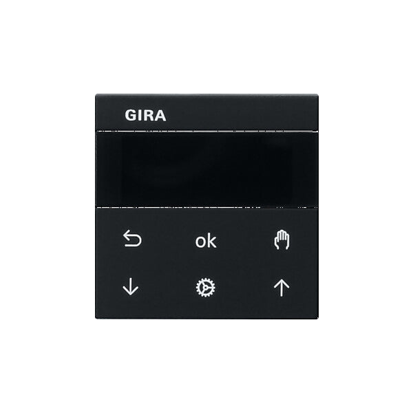 Gira Jalousie u.Schaltuhr sw S3000 Display 5366005
