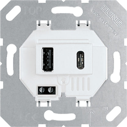 JUNG USB-Ladegerät USB 15 CA WW