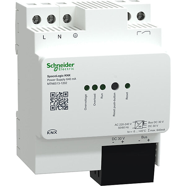 Schneider Electric Spannungsversorgung 640mA SpaceLogic KNX MTN6513-1202
