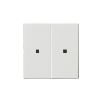 Gira KNX RF Bedienaufsatz 2-f. Reinweiß 510703