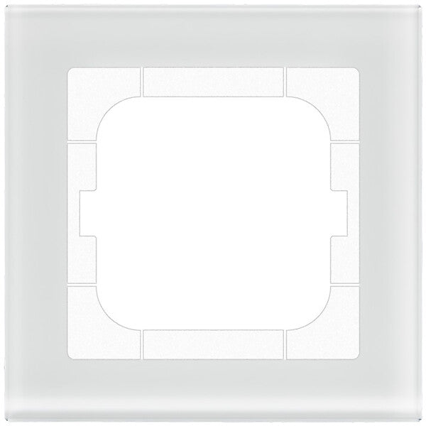 MDT technologies Glasrahmen 1-fach ws für 63mm Programme BE-GTR163W.01