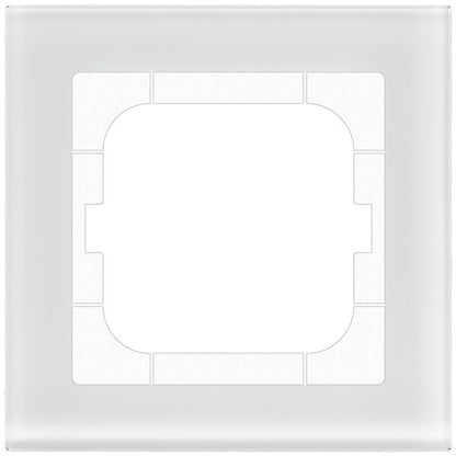 MDT technologies Glasrahmen 1-fach ws für 63mm Programme BE-GTR163W.01