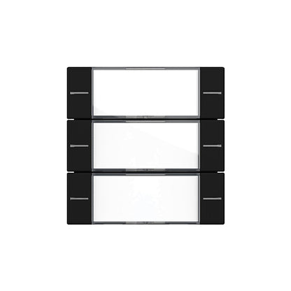 Gira Wippenset 3-fach BSF Tastsensor Schwarz 5773005