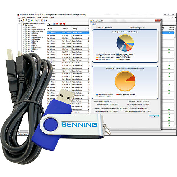 BENNING Software PC-WIN ST 750-760