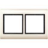 MERTEN Aquadesign 2-fach-Rahmen