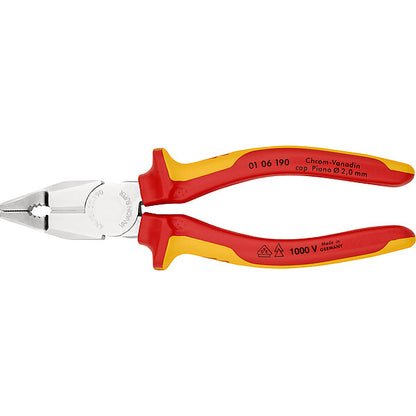 KNIPEX Kombizange isoliert, 190mm 01 06 190