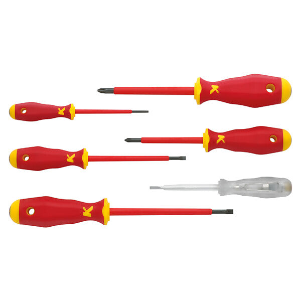 Klauke VDE-Schraubendreher-Set 6-tlg. KL390IS