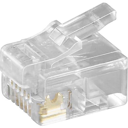 Goobay RJ12 Stecker 6(6) UTP für Rundkabel 58626