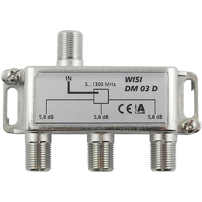 WISI Verteiler 3f. 5-1300MHz 5,8dB Cl.A DM 03 D