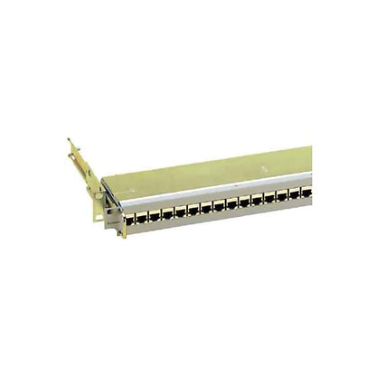 Leviton Verteiler-19 24f. RJ45 1HE Cat6 8p.lgr WAEG6V 191U 24W CAT6