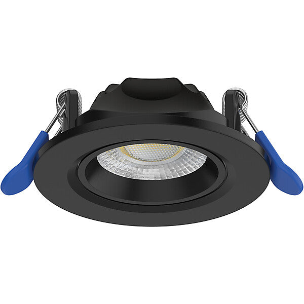 OPPLE LED-Einbauspot dimmbar 927/930/940, sw LEDSpo #541003767600