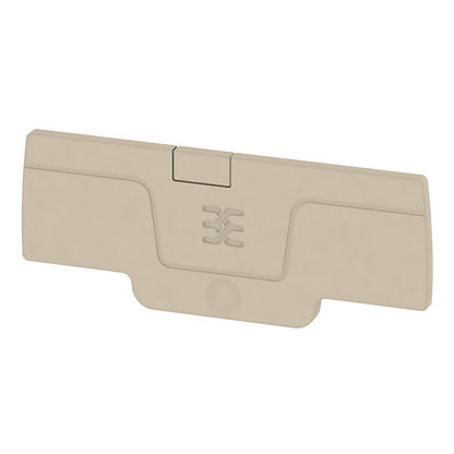 Weidmüller Abschlussplatte beige AEP 4C 1.5