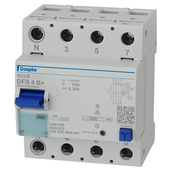 Doepke FI-Schalter DFS4 063-4/0,30-B+