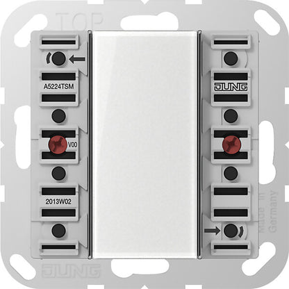 JUNG Tastsensor-Modul 2fach AC/DC24V 2-k. 4Sp. A 5224 TSM