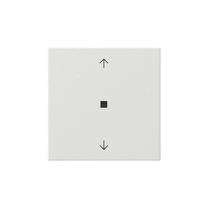 Gira KNX RF Bedienaufsatz 1-f. Reinweiß 510503