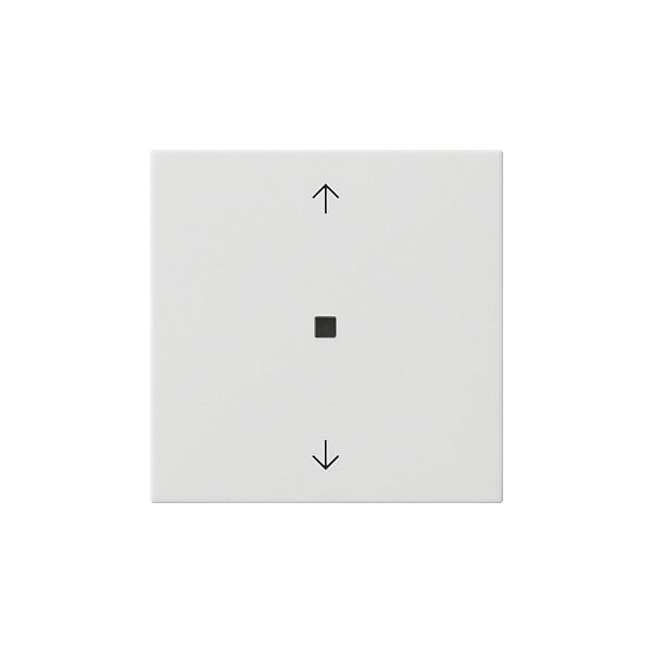 Gira KNX RF Bedienaufsatz 1-f. Reinweiß 510503