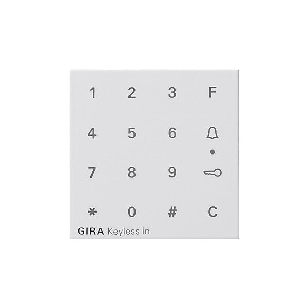 Gira Aufsatz Codetastatur rws 851303