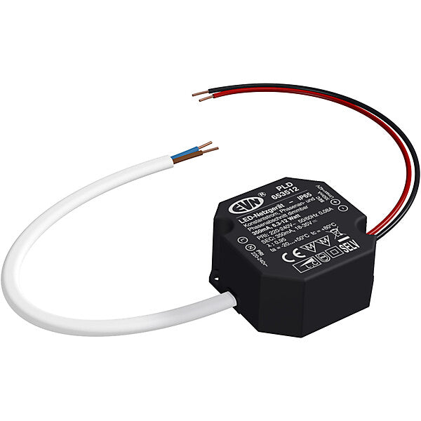 EVN-Lichttechnik LED-Netzgerät 350mA 6,3-12W IP65 PLD653512
