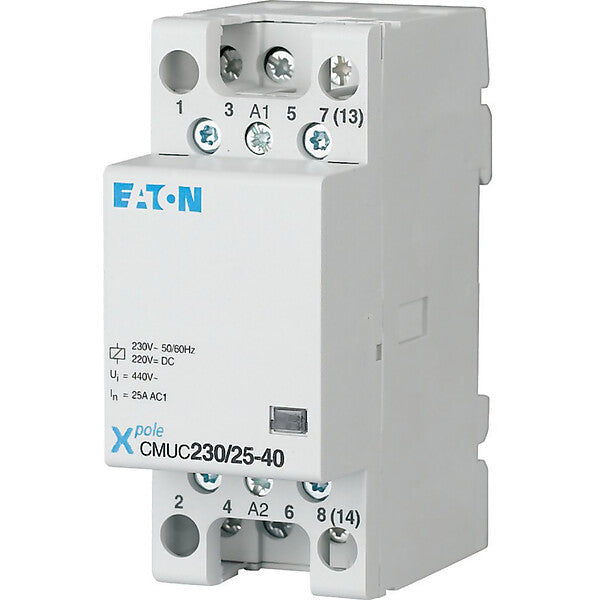 Eaton Installationsschütz 230VAC/DC, 4Ö, 25A CMUC230/25-04