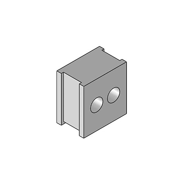 Verschraubung QT 2/5,5 grau